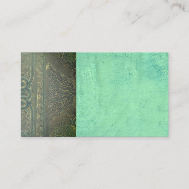 vintage look business card custom template (Front)