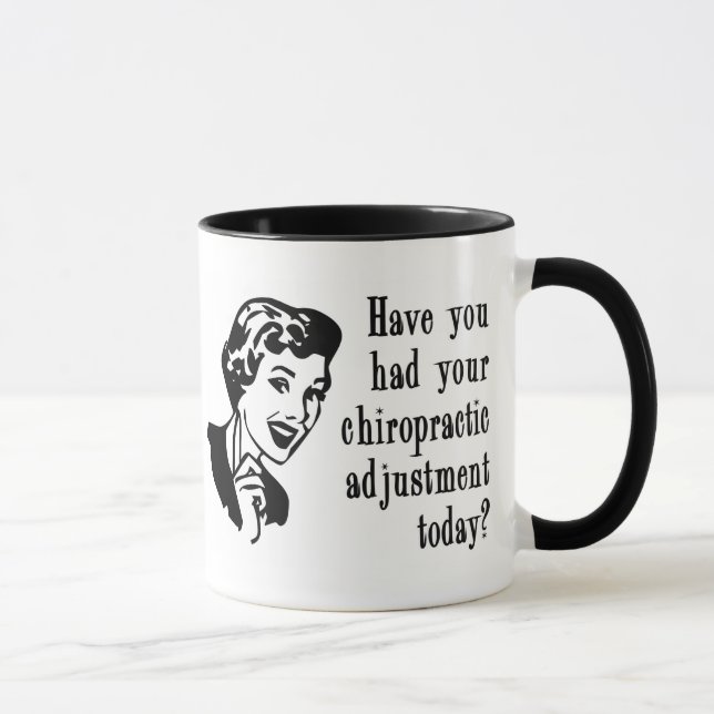 Vintage-Look Chiro Ad Mug (Right)