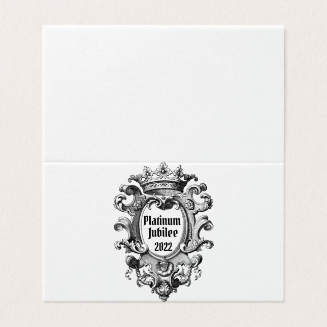 Vintage Look Platinum Jubilee 2022 (Outside Unfolded)