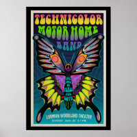 Vintage Look Psychedelic Butterfly TMH Concert