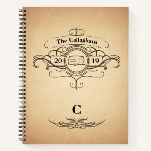 Vintage Look RV Camper Travel Journal