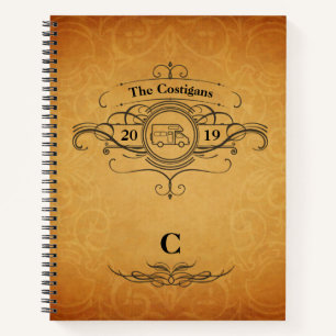 Vintage Look RV Motorhome Travel Journal
