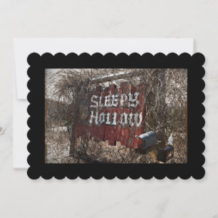 Vintage Look Sleepy Hollow Sign