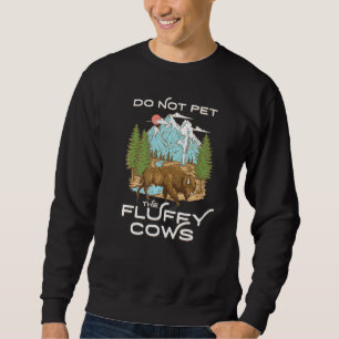 Vintage Look Yellowstone National Park Bison Sweatshirt