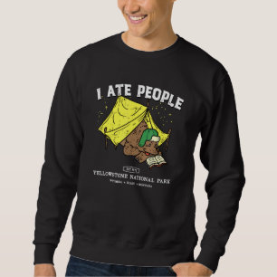 Vintage Look Yellowstone National Park Grizzly Sweatshirt