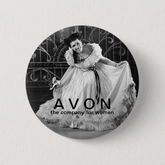 Vintage looking AVON beauty button