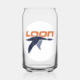 Vintage Loon Mountain Resort New Hampshire gifts Can Glass