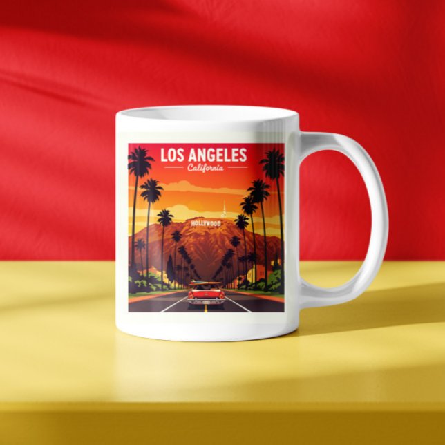 Vintage Los Angeles California Coffee Mug (Creator Uploaded)