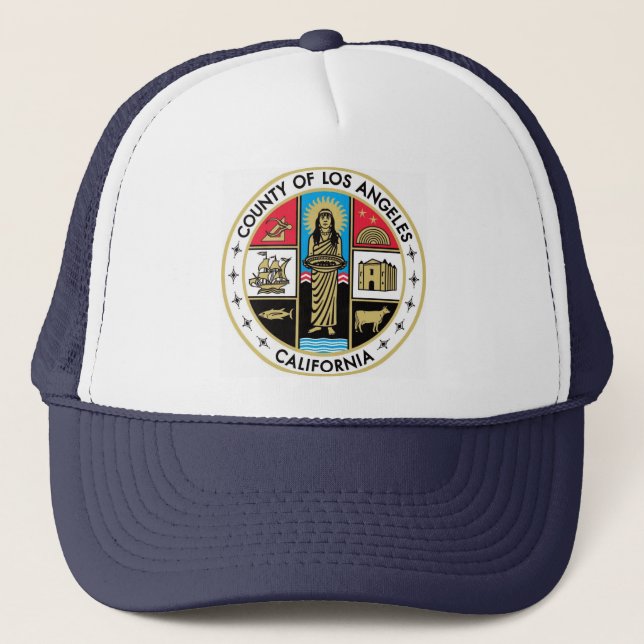 Vintage Los Angeles LA County Seal Hat (Front)
