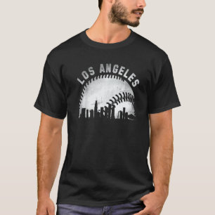 Vintage Los Angeles Skyline City Baseball  1 T-Shirt