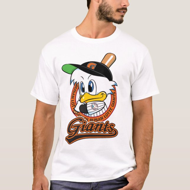 Vintage Lotte Giants Busan KBO Logo T-Shirt (Front)