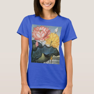 Vintage Lotus Flowers, The Sacred Egyptian Bean T-Shirt