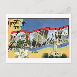 Vintage Louisiana Postcard