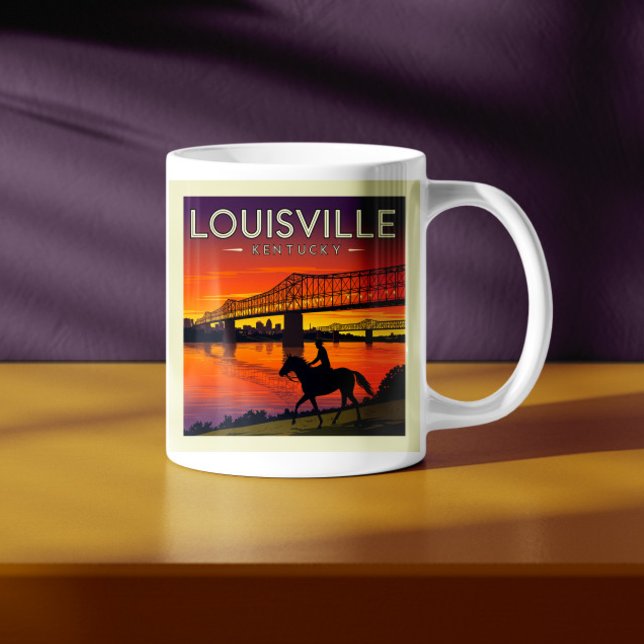 Vintage Louisville Kentucky Coffee Mug (Creator Uploaded)