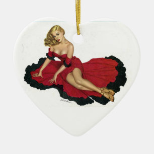 Vintage Love 1952 Ceramic Tree Decoration