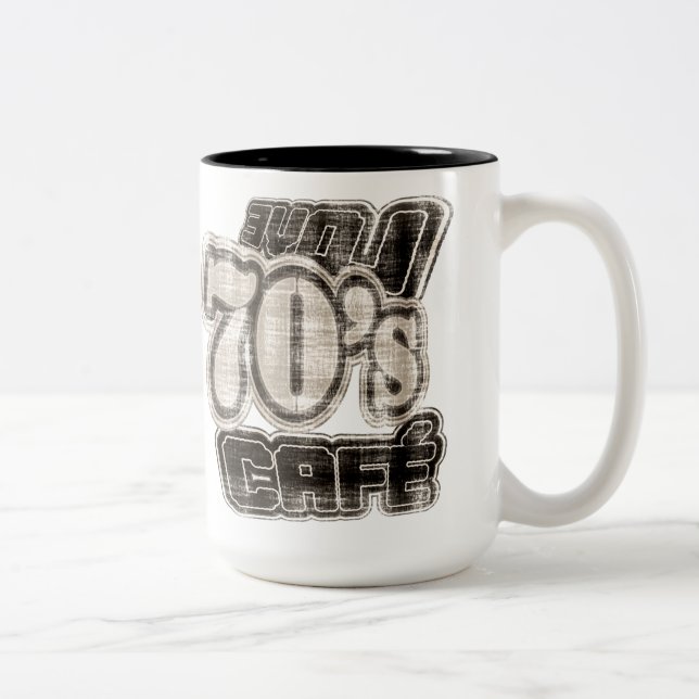 Vintage Love 70's Cafe - Mug (Right)
