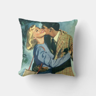 Vintage Love and Romance, Christmas Dance Cushion