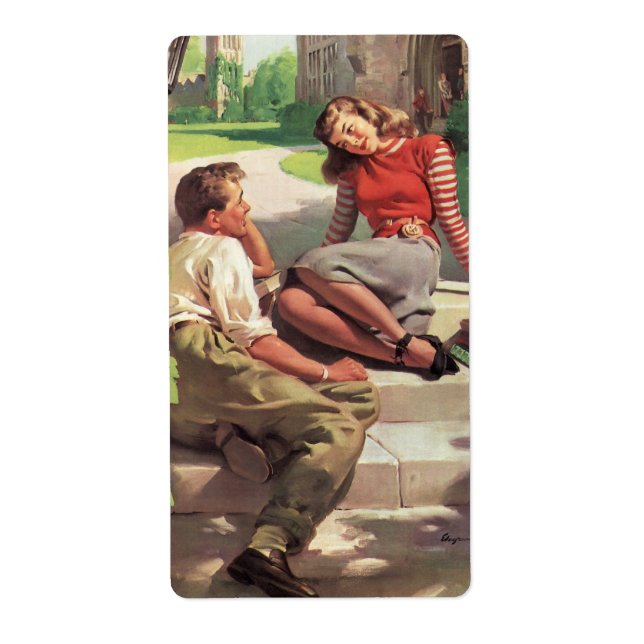 Vintage Love and Romance, High School Sweethearts (Front)