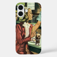 Vintage Love and Romance, Lady at the Soda Shop