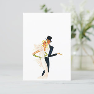 Vintage Love and Romance, Modern Wedding Couple