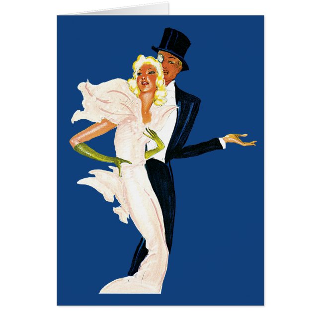 Vintage Love and Romance, Modern Wedding Couple (Front)