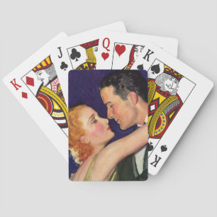 Vintage Love and Romance, Retro Hollywood Movies Playing Cards