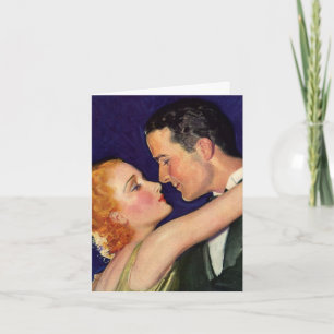 Vintage Love and Romance Retro Hollywood Thank You Card