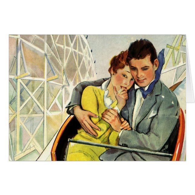 Vintage Love and Romance, Roller Coaster Ride (Front Horizontal)