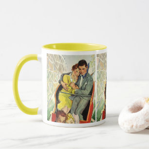 Vintage Love and Romance, Roller Coaster Ride Mug