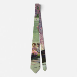Vintage Love and Romance, Romantic Canoe Ride Tie