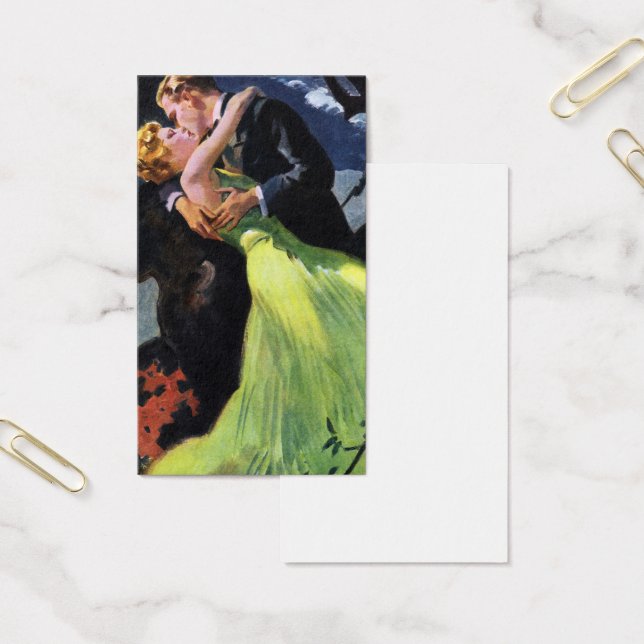 Vintage Love and Romance, Romantic Kiss (Office)