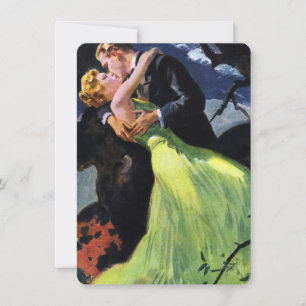 Vintage Love and Romance, Wedding Invitation