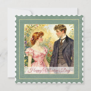 Vintage Love Art - Valentine’s Day Holiday Card
