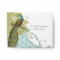 Vintage Love Birds Lagoon Damask RSVP Envelopes