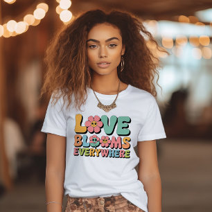 Vintage Love Blooms T-Shirt