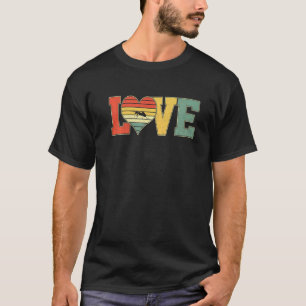 Vintage Love Cute Animals Valentines Day T-Shirt