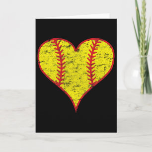 Vintage Love Fastpich Softll Mom Heart Ll Laces He Card