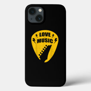 Vintage Love Guitar Music Lover Gift iPhone 13 Case