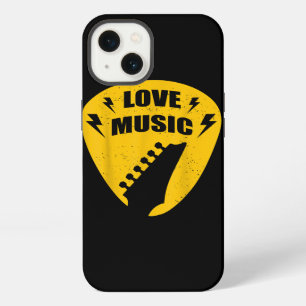 Vintage Love Guitar Music Lover Gift iPhone 13 Case