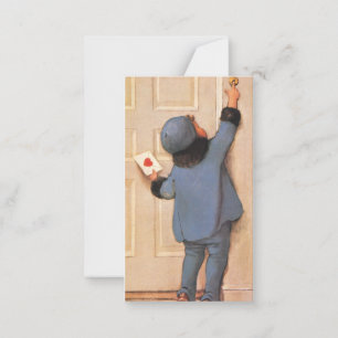 Vintage Love Letter by Jessie Willcox Smith Card