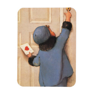 Vintage Love Letter by Jessie Willcox Smith Magnet