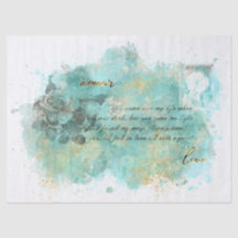 Vintage Love Letter Tissue Paper