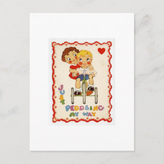 vintage love postcard