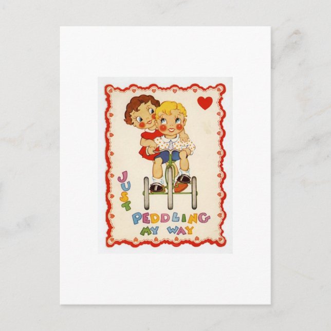 vintage love postcard (Front)