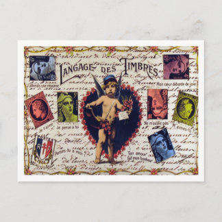 VINTAGE LOVE postcard