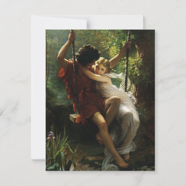 Vintage Love, Romance, Romantic, Save the Date Invitation (Front)