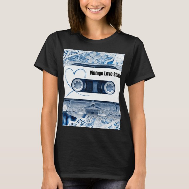 Vintage Love Static T-Shirt (Front)
