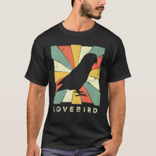 Vintage Lovebird Retro Style Animal T-Shirt