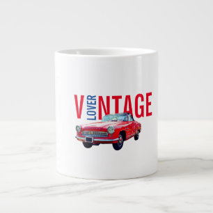 Vintage Lover Large Coffee Mug