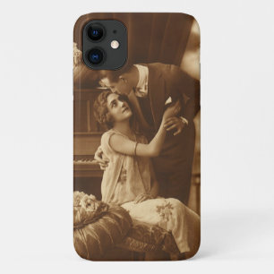 Vintage Lovers, Love Romance Romantic Music iPhone 11 Case